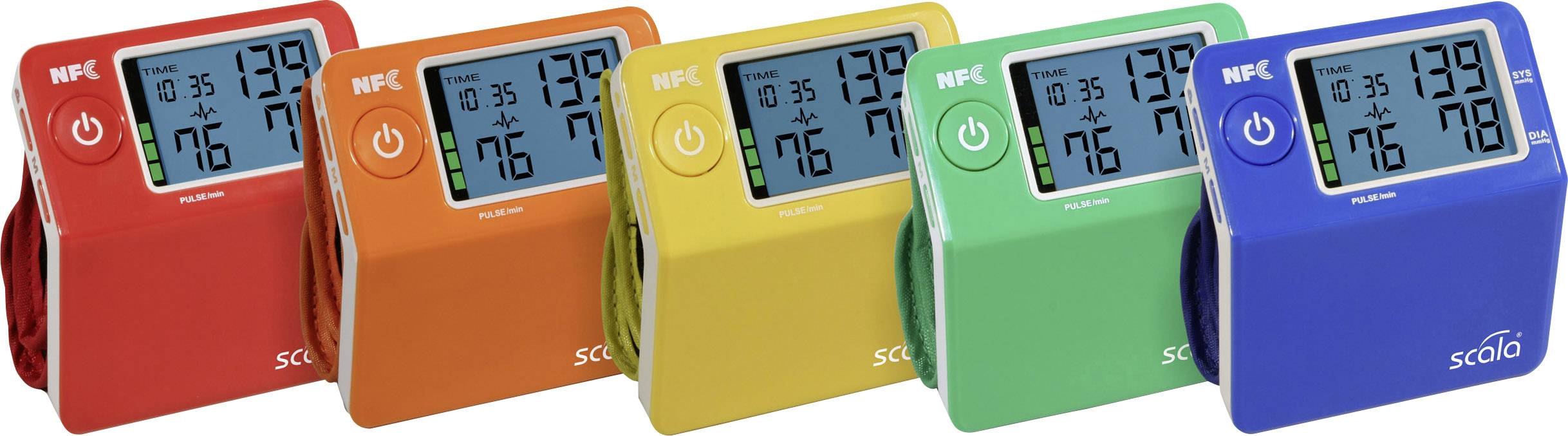 Scala SC7400 blue Handgelenk Blutdruckmessgerät 02484