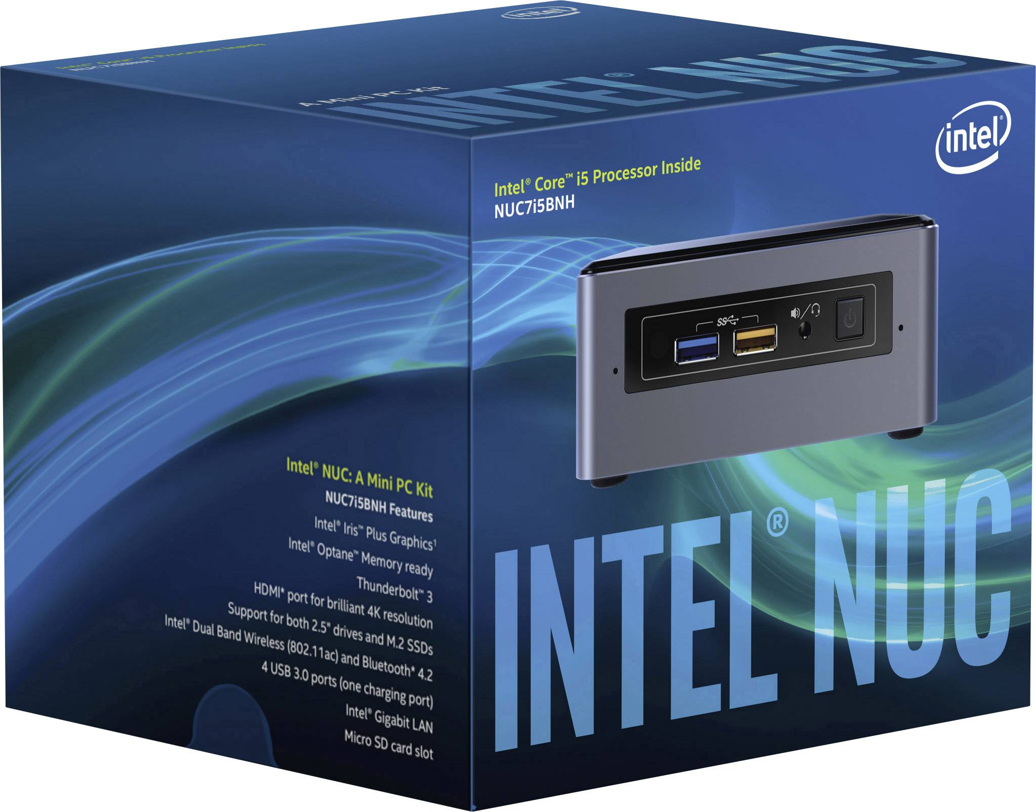 Mini PC Intel NUC7I5BNHX1 Intel® Core™ i5 N/A 2 x 2.2 GHz / max. 3.4 GHz