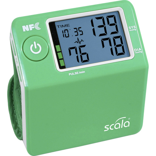 Scala SC7400 green Handgelenk Blutdruckmessgerät 02487