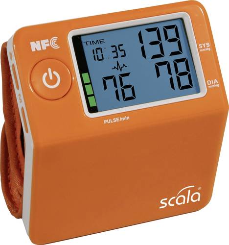 Scala SC7400 orange Handgelenk Blutdruckmessgerät 02488