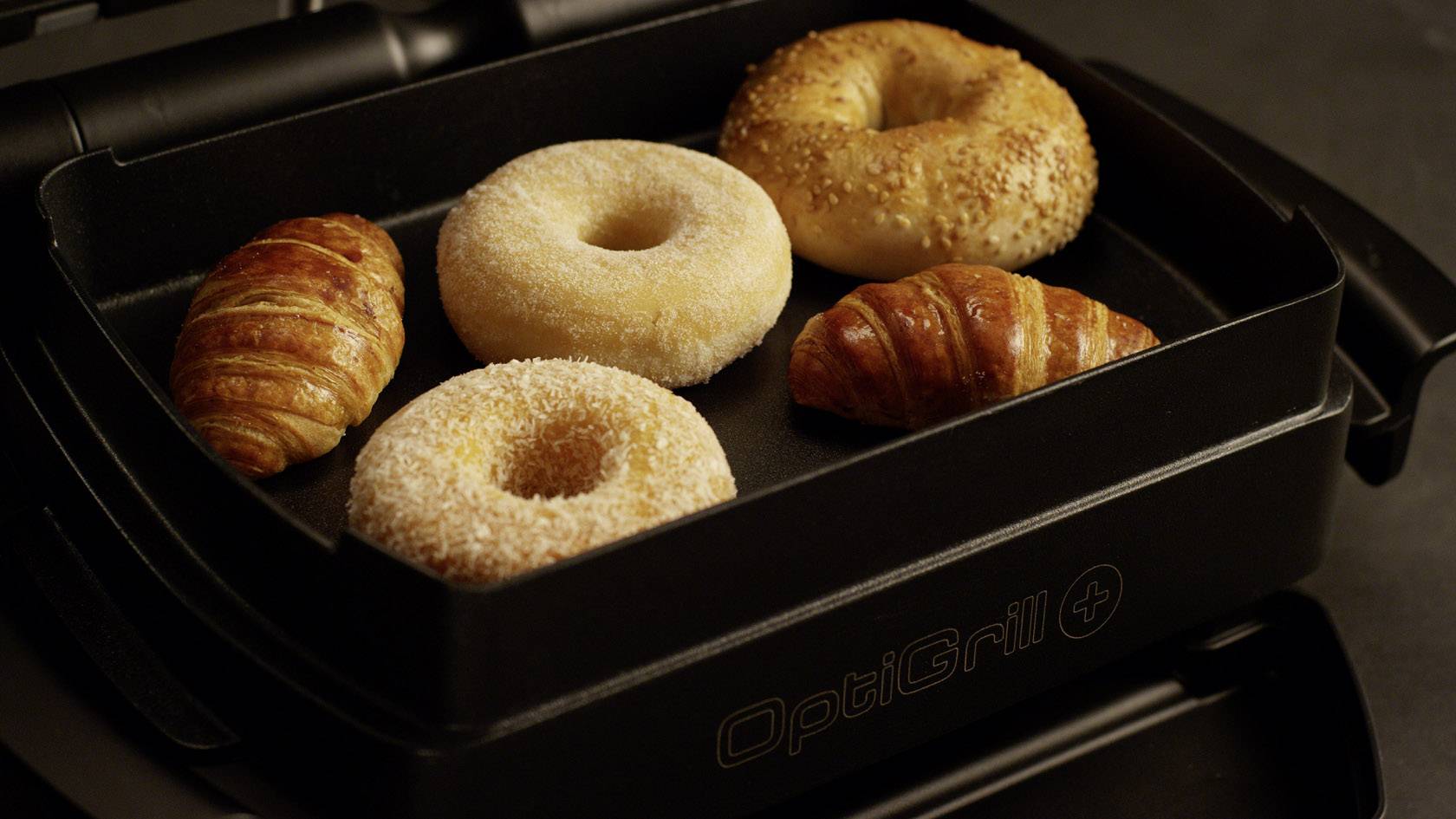 Tefal Optigrill + XL Elektro Kontaktgrill Automatische Temperaturanpassung Edelstahl (gebürstet), Schwarz