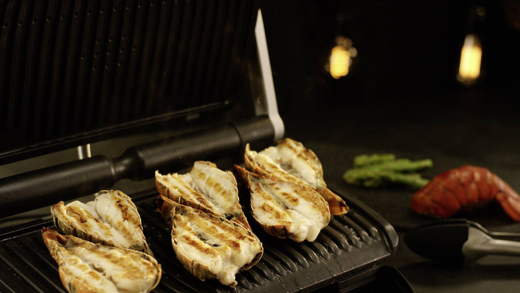 Tefal Optigrill + XL Elektro Kontaktgrill Automatische Temperaturanpassung Edelstahl (gebürstet), Schwarz