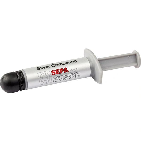 SEPA SWP9-3,5 Wärmeleitpaste 9 W/mK 3.5g Temperatur (max.): +130°C SEPA SWP9-3,5 Wärmeleitpaste 9 W/mK 3.5g Temperatur (max.): +130°C