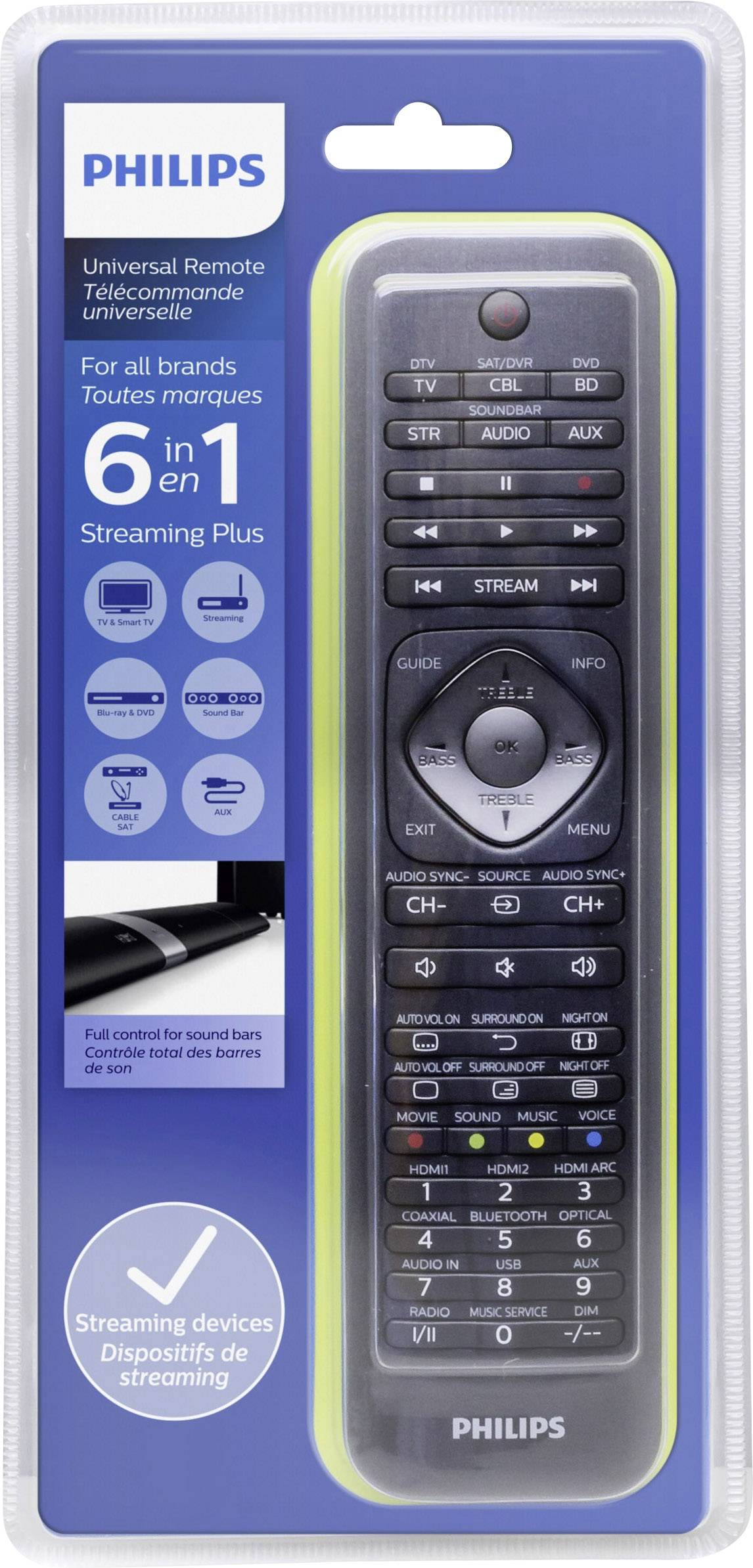 Philips Perfect SRP5016 - Universalfernbedienung