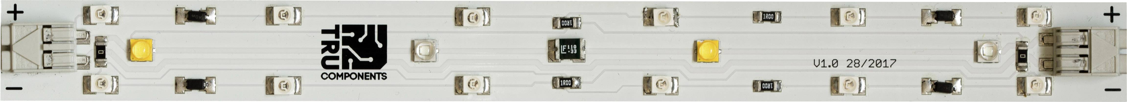 TRU Components TRU-AL-WB-UVA TRU-AL-WB-UVA LED-Pflanzenlicht mit Käfigzugfeder 12 V 180 mm Neutralw