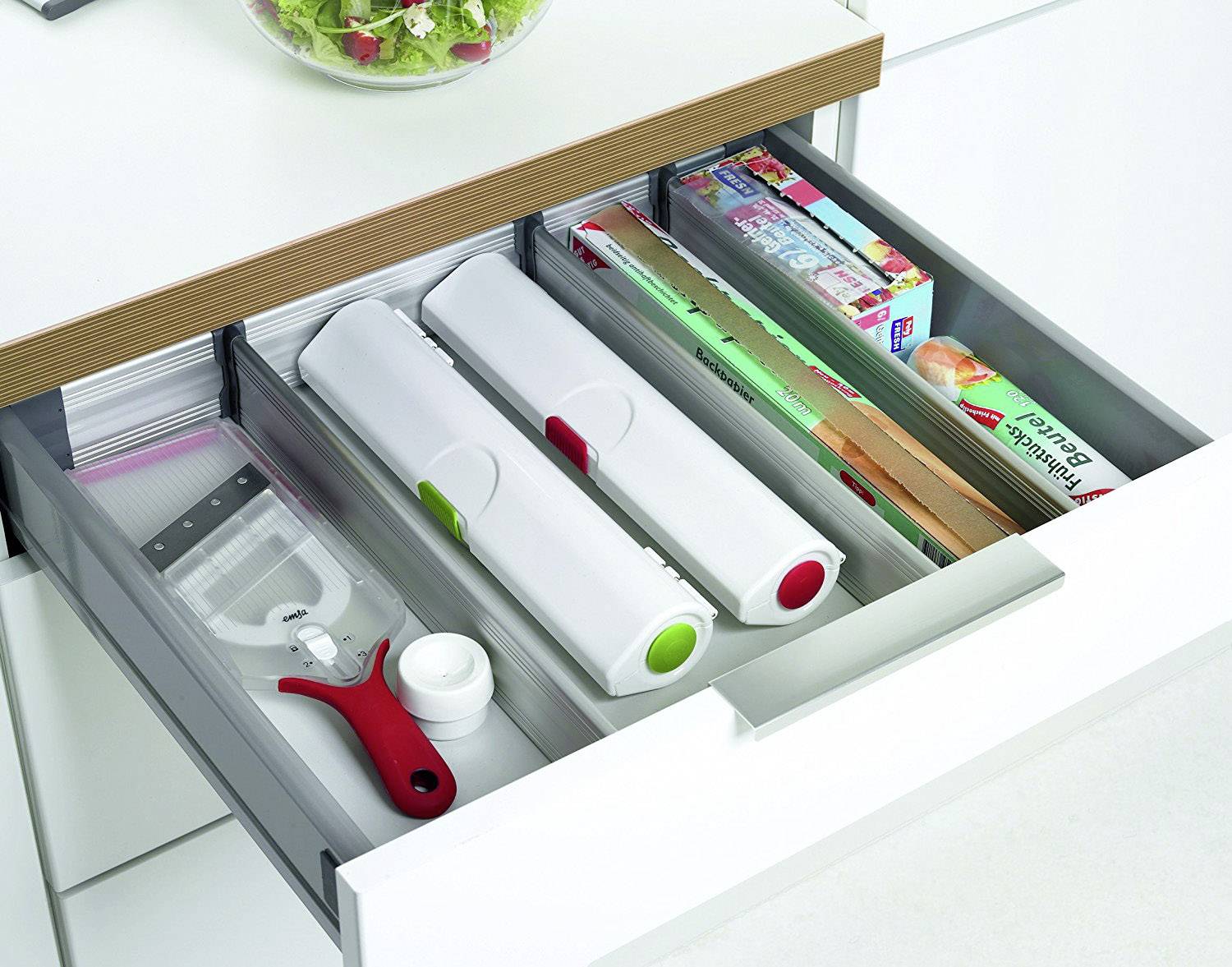 Emsa Folienschneider, grün/weiß