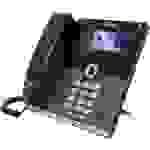 TipTel Htek UC926 Schnurgebundenes Telefon, VoIP Freisprechen, Headsetanschluss Farb-TFT/LCD Schwarz