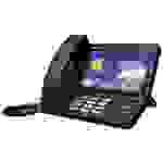 TipTel Schnurgebundenes Telefon, VoIP 3275 Touchscreen, Freisprechen, Headsetanschluss Farbdisplay Schwarz