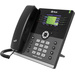TipTel Htek UC924 Schnurgebundenes Telefon, VoIP Freisprechen, Headsetanschluss, PoE Farb-TFT/LCD S