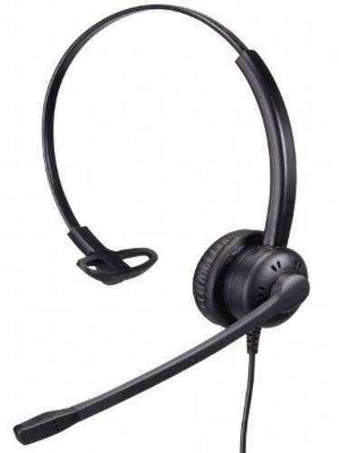 TipTel 9020 Telefon-Headset RJ09-Buchse, QD (Quick Disconnect) schnurgebunden On Ear Schwarz