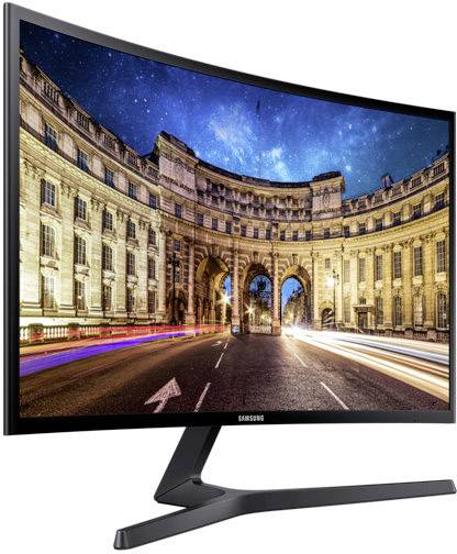 Samsung C24F396FHU LED-Monitor EEK G (A - G) 59.7 cm (23.5 Zoll) 1920 x 1080 Pixel 16:9 4 ms VGA, HDMI® VA LED