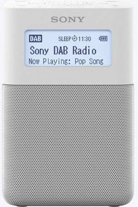 Sony XDR-V20D Radiowecker DAB+, UKW AUX Weiß
