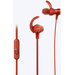 Sony MDR-XB510AS Sport In Ear Kopfhörer In Ear Wasserbeständig, Schweißresistent Rot