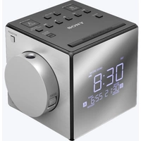 Sony ICF-C1PJ Radiowecker UKW USB Akku-Ladefunktion Silber Sony ICF-C1PJ Radiowecker UKW USB Akku-Ladefunktion Silber