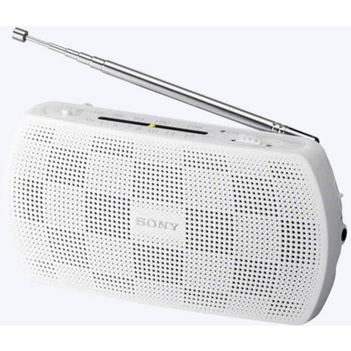 Sony SRF-18 Taschenradio UKW AUX Weiß