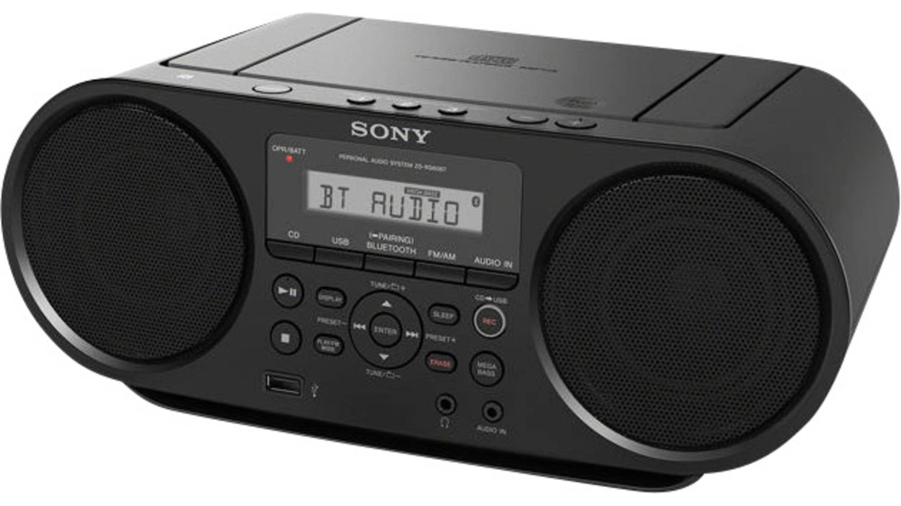 Sony ZSRS60BT UKW CDRadio AUX, Bluetooth®, CD, UKW, USB