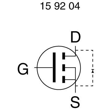 TRANSISTOR BS 107 ONS TO92
