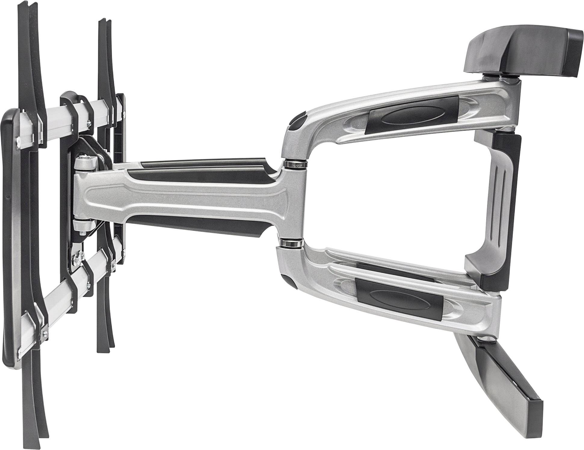 Manhattan 461306 Universal + Curved TV-Wandhalterung Geeignet für Curved-TV's, Neigbar, Schwenkbar 81,3cm (32") - 137,2cm (54")