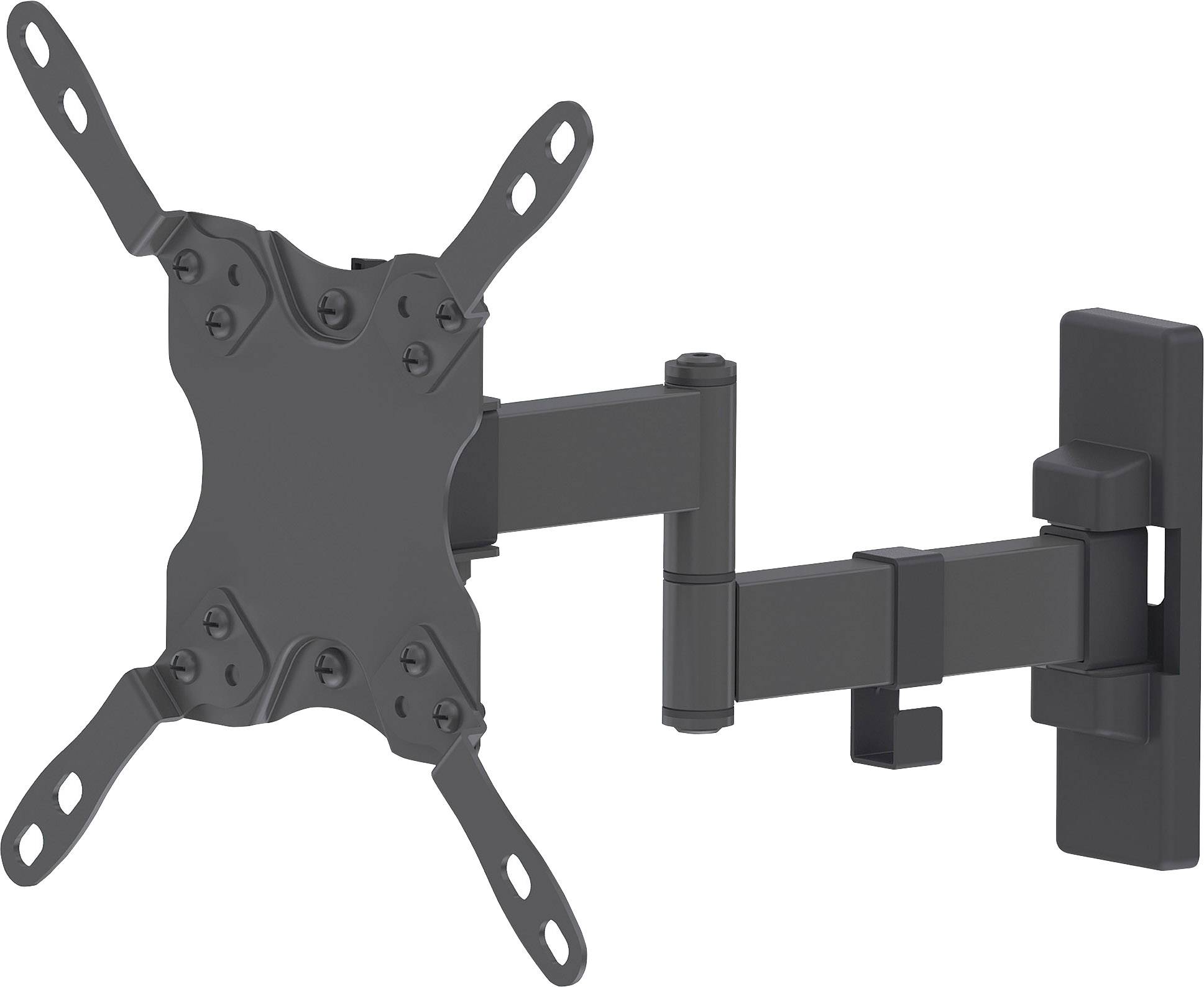 Manhattan 461405 TV-Wandhalterung Neigbar, Schwenkbar 33,0cm (13") - 106,7cm (42") Neigbar+Schwenkbar