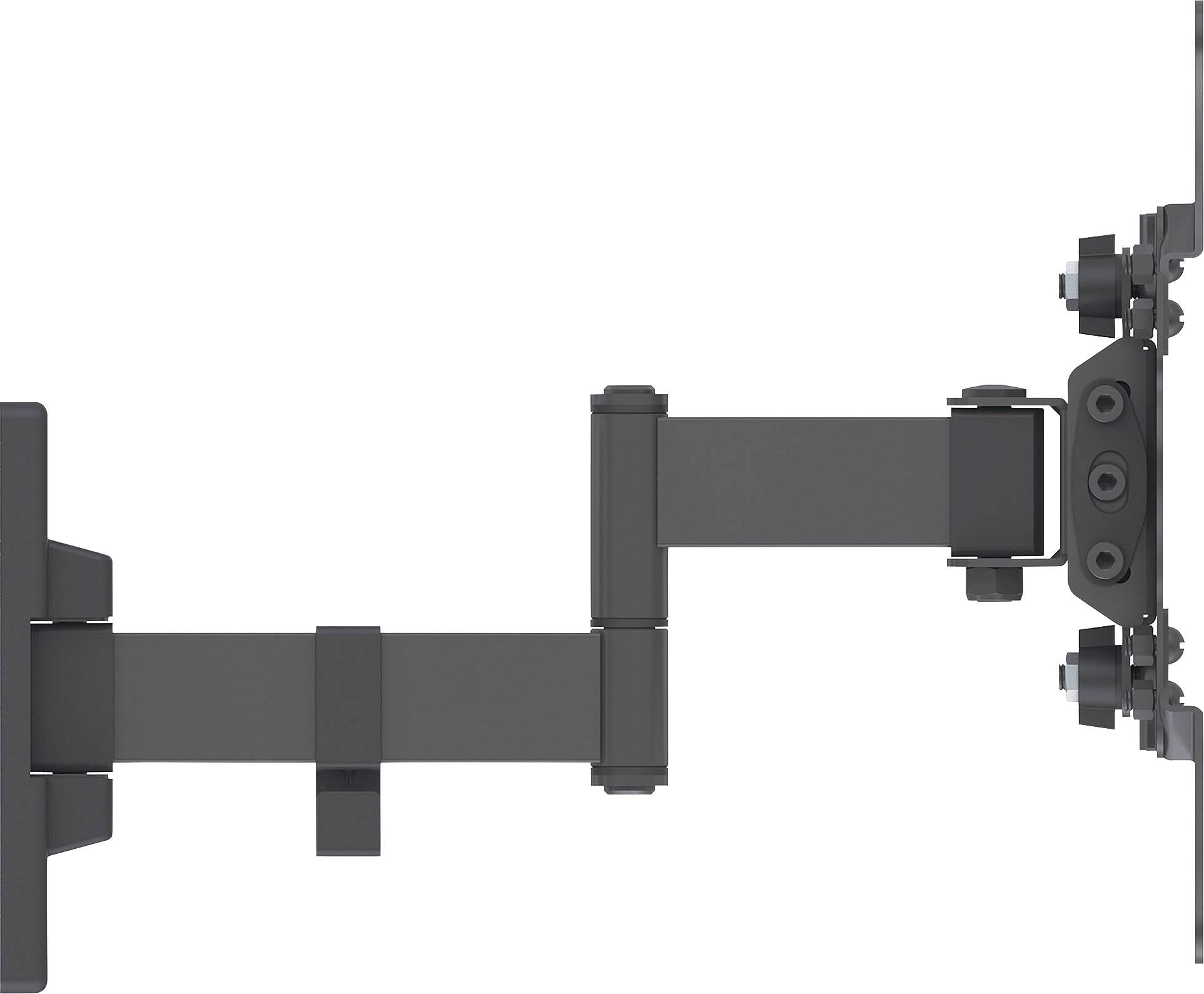Manhattan 461405 TV-Wandhalterung Neigbar, Schwenkbar 33,0cm (13") - 106,7cm (42") Neigbar+Schwenkbar