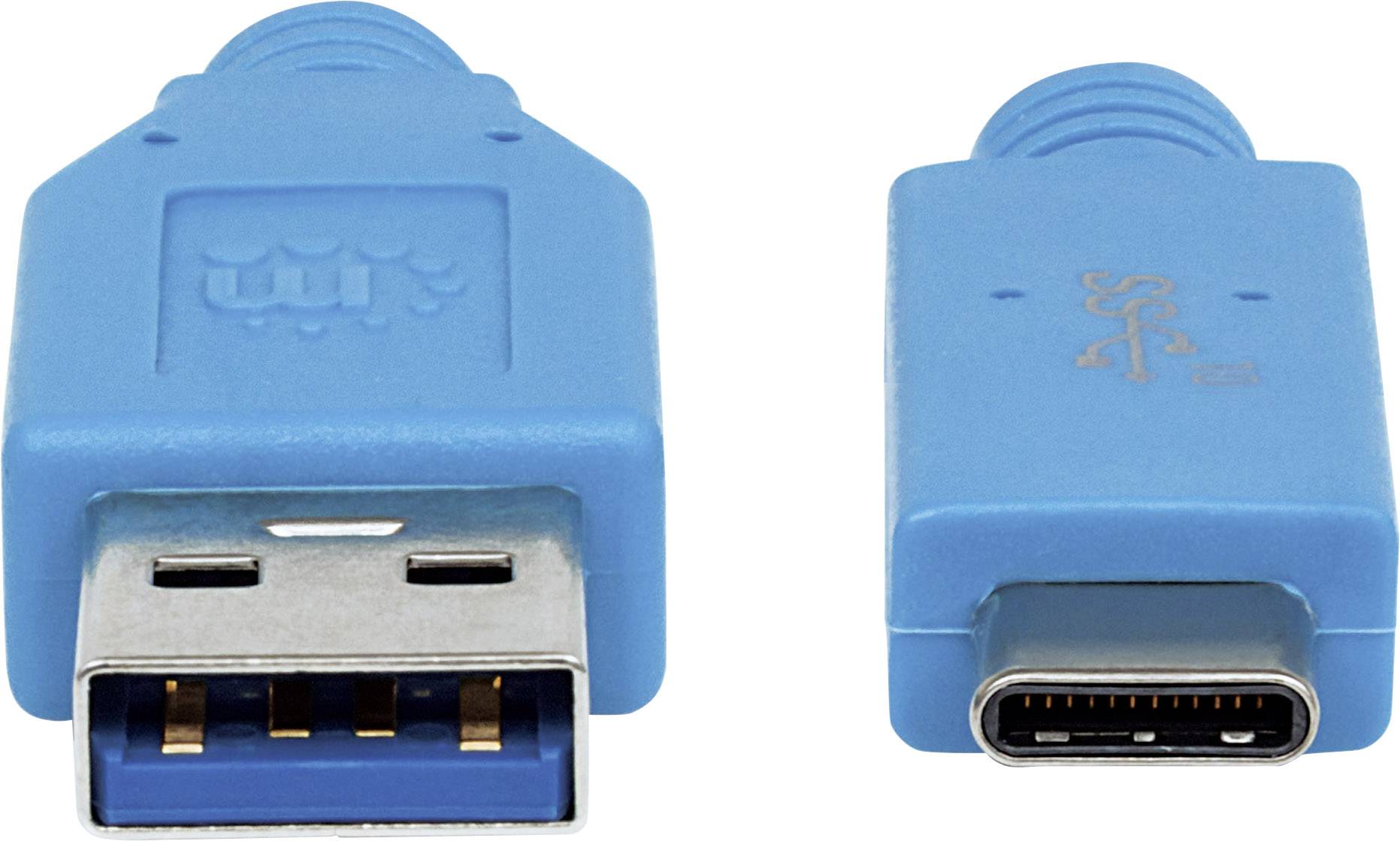 Manhattan 1.00 m Blau Folienschirm, UL-zertifiziert 394468