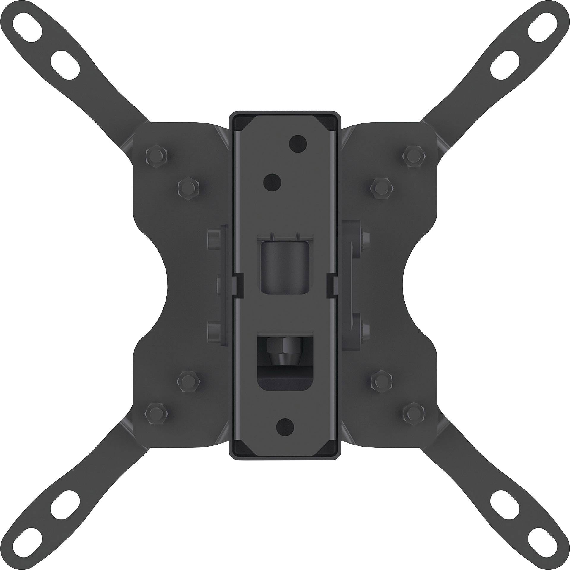 Manhattan 461399 TV-Wandhalterung Neigbar, Schwenkbar 33,0cm (13") - 106,7cm (42") Neigbar+Schwenkbar