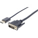 Manhattan DisplayPort / DVI Adapterkabel DisplayPort Stecker, DVI-D 24+1pol. Stecker 3.00 m Schwarz