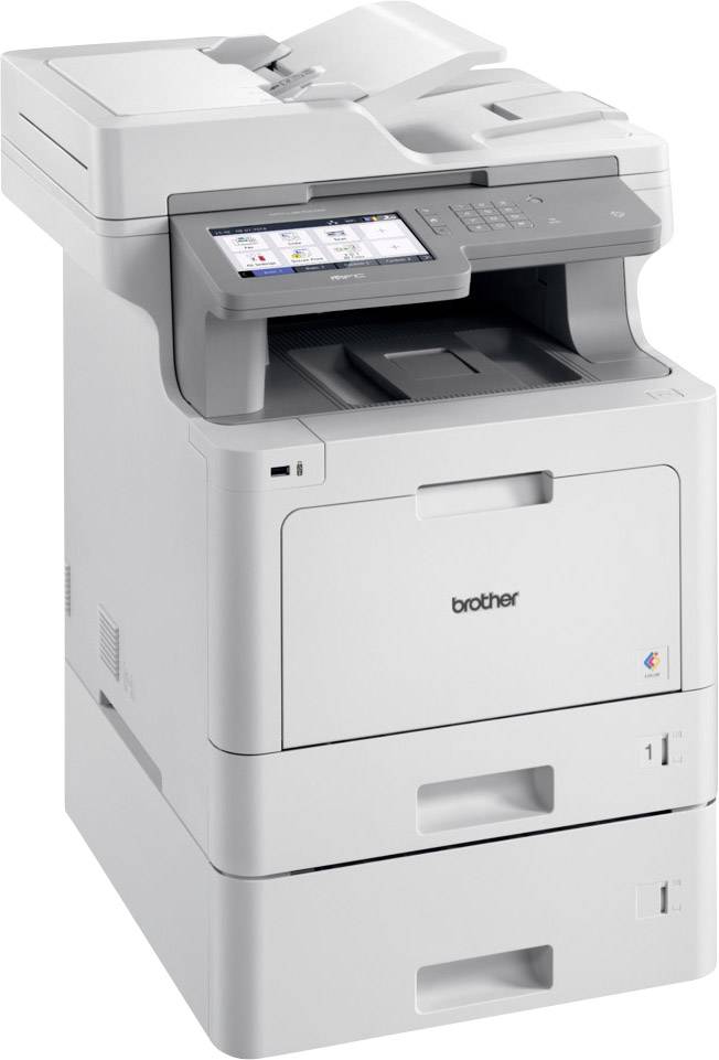 Brother MFC-L9570CDWT Multifunktionsdrucker Laser Farbe A4 Drucker, Scanner, Kopierer, Fax LAN, WLAN, NFC, Duplex, Duplex-ADF