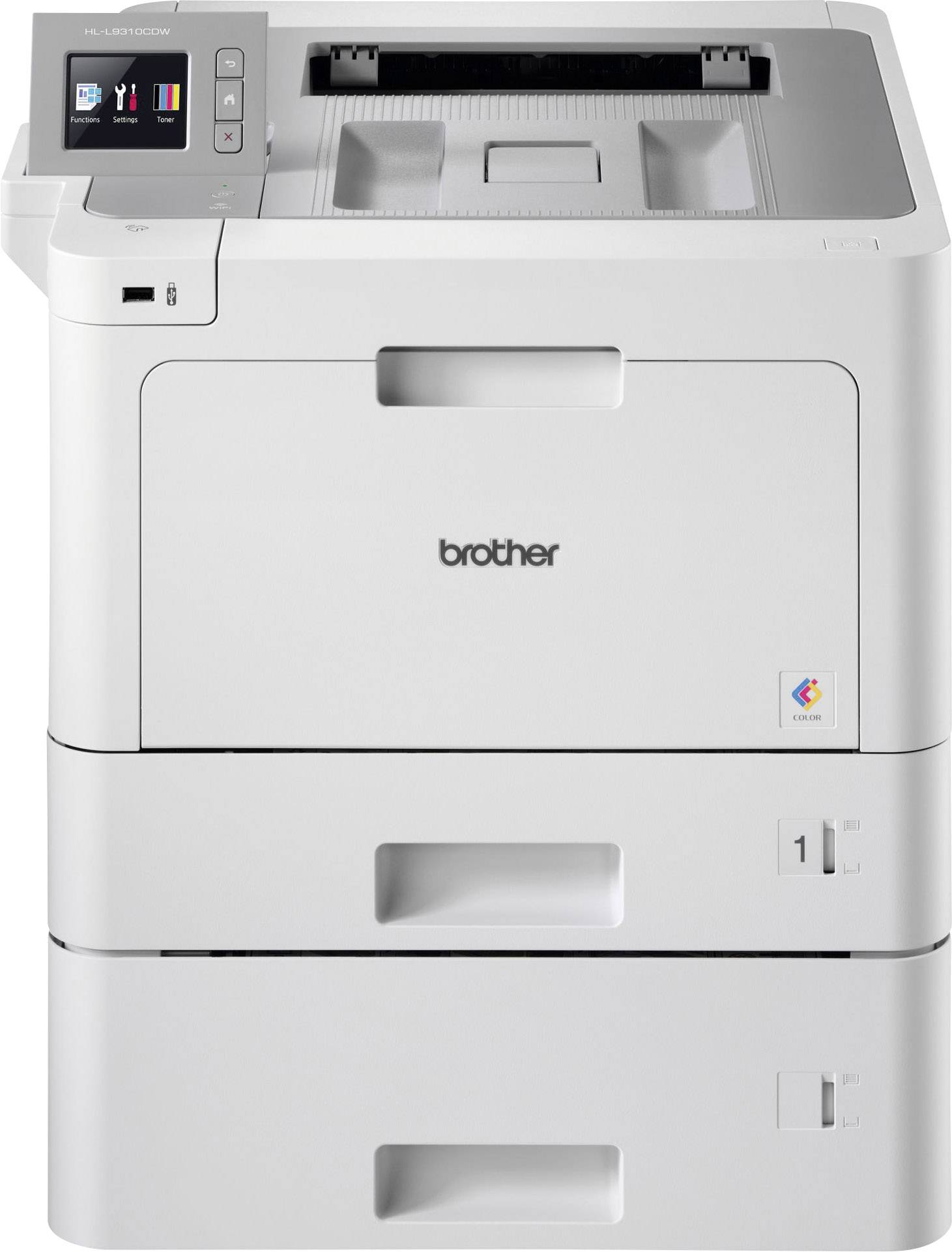 Brother HL-L9310CDWT Drucker Laser Farbe A4 31 S./min 31 S./min 2400 x 600 dpi LAN, WLAN, NFC, Duplex