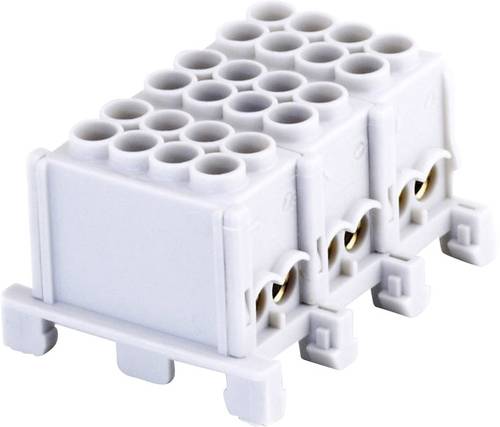 5686 Hauptleitungsabzweigklemme Messing Grau 25mm² 80A 400V Leiter-Typ = L