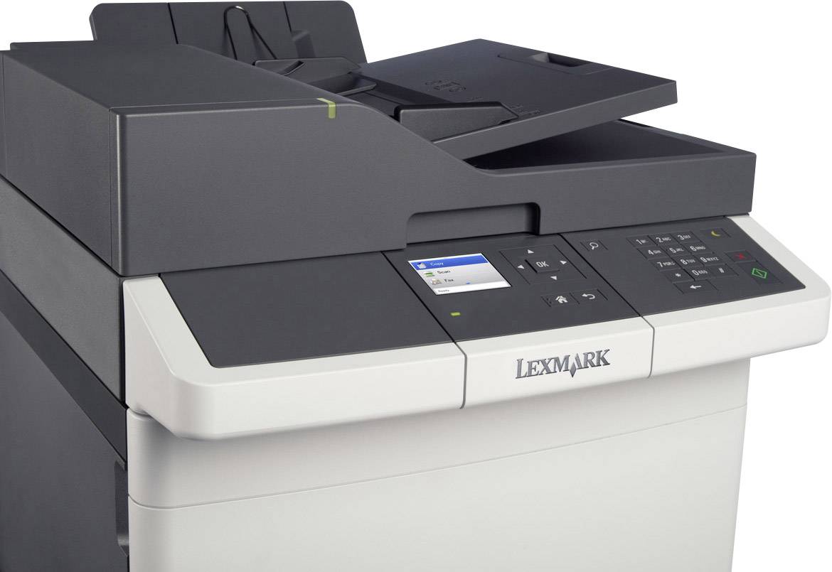 Lexmark CX317dn Farblaser Multifunktionsdrucker A4 Drucker, Scanner, Kopierer LAN, Duplex, ADF