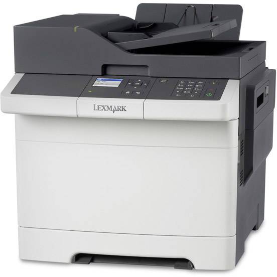 Lexmark CX317dn Farblaser Multifunktionsdrucker A4 Drucker, Scanner, Kopierer LAN, Duplex, ADF