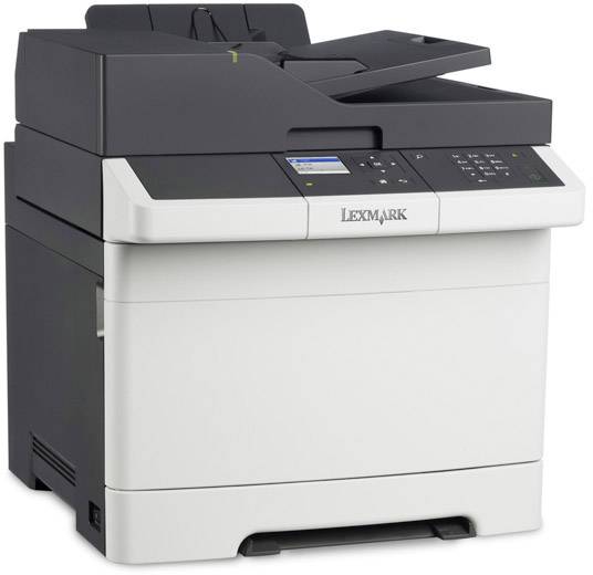 Lexmark CX317dn Farblaser Multifunktionsdrucker A4 Drucker, Scanner, Kopierer LAN, Duplex, ADF