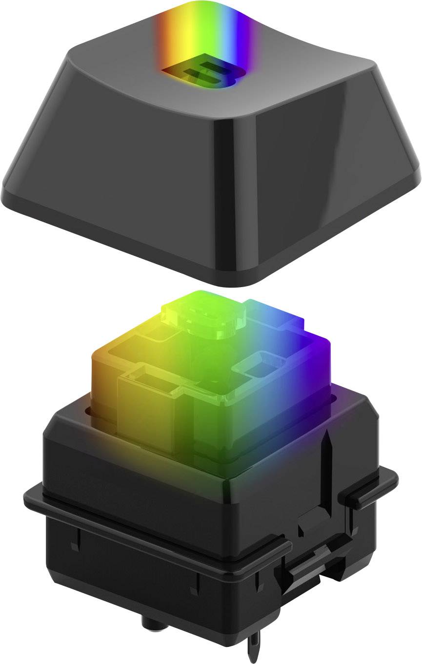 Sound BlasterX Vanguard K08 USB-Gaming-Tastatur Beleuchtet, Handballenauflage Deutsch, QWERTZ, Windows® Schwarz