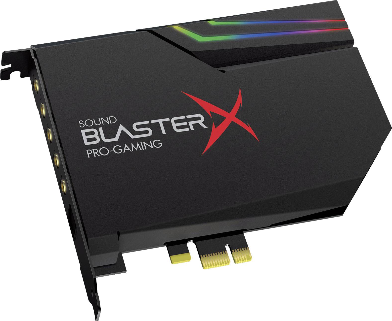Sound BlasterX AE-5 5.1 Soundkarte, Intern PCIe Digitalausgang, externe Kopfhöreranschlüsse