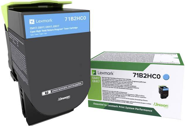 Lexmark X417 - Hohe Ergiebigkeit - Cyan - Original