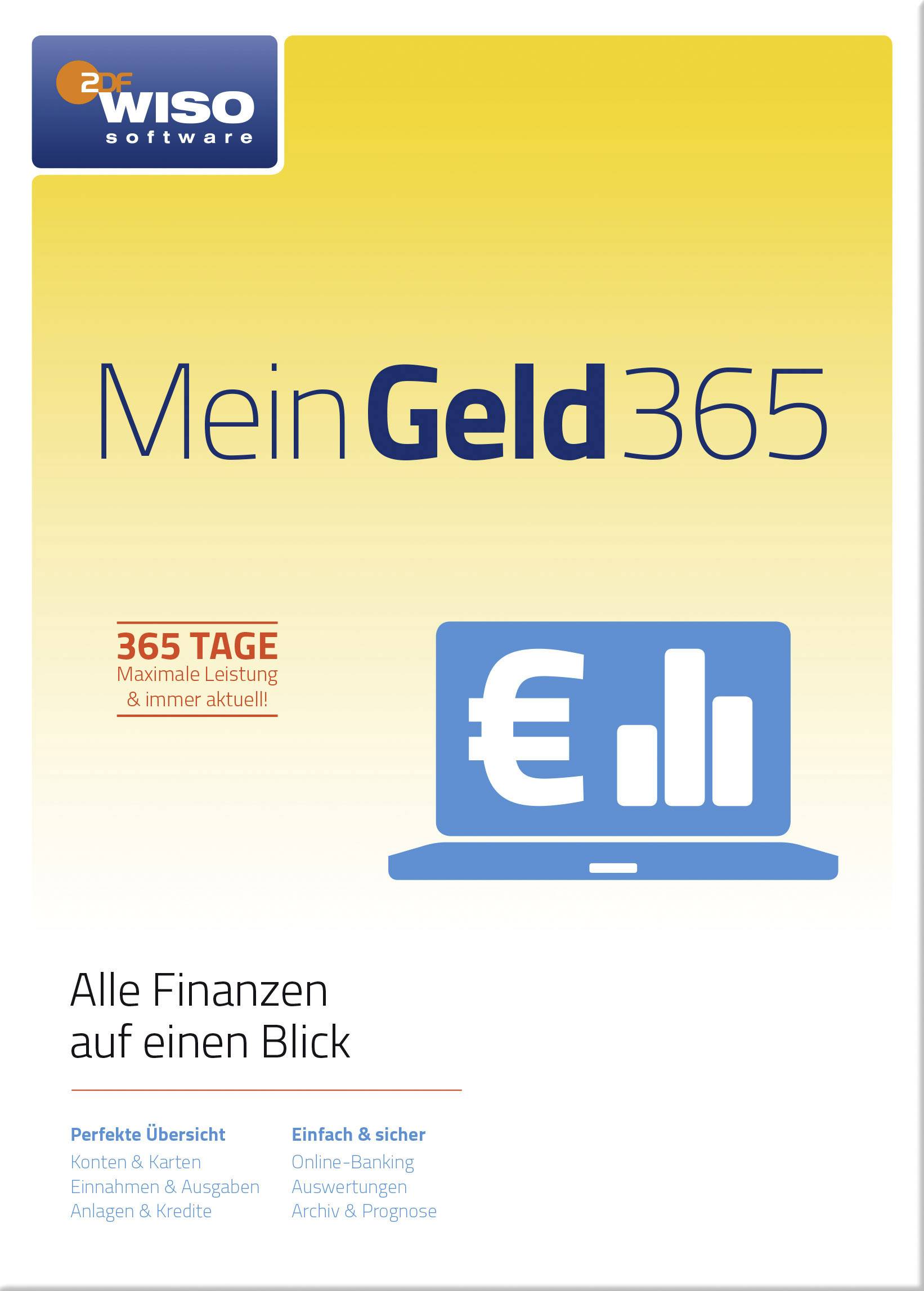 WISO Mein Geld 365 Vollversion, 1 Lizenz Windows Finanz-Software