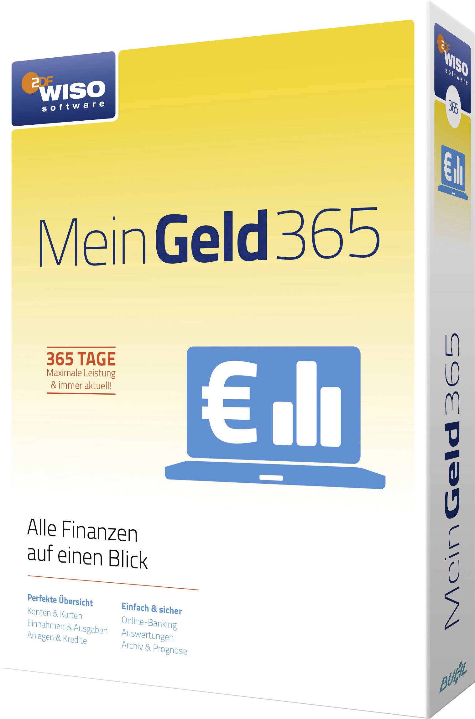 WISO Mein Geld 365 Vollversion, 1 Lizenz Windows Finanz-Software