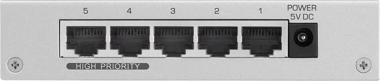 ZyXEL 5x FE ES105A v3 Metall Netzwerk Switch 5 Port