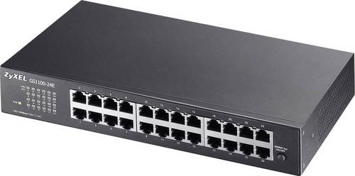 ZyXEL 24x GE GS1100-24E Metall Netzwerk Switch 24 Port
