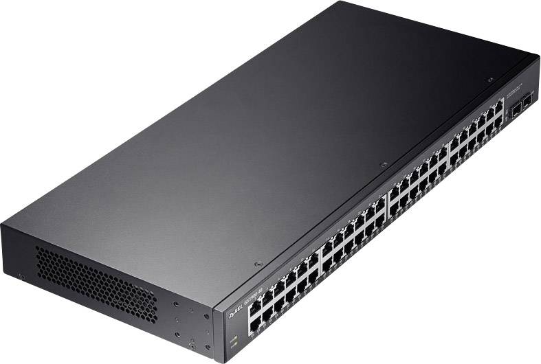 ZyXEL 19" 48x GE GS190048 SNMP 19 Zoll NetzwerkSwitch 48 Port
