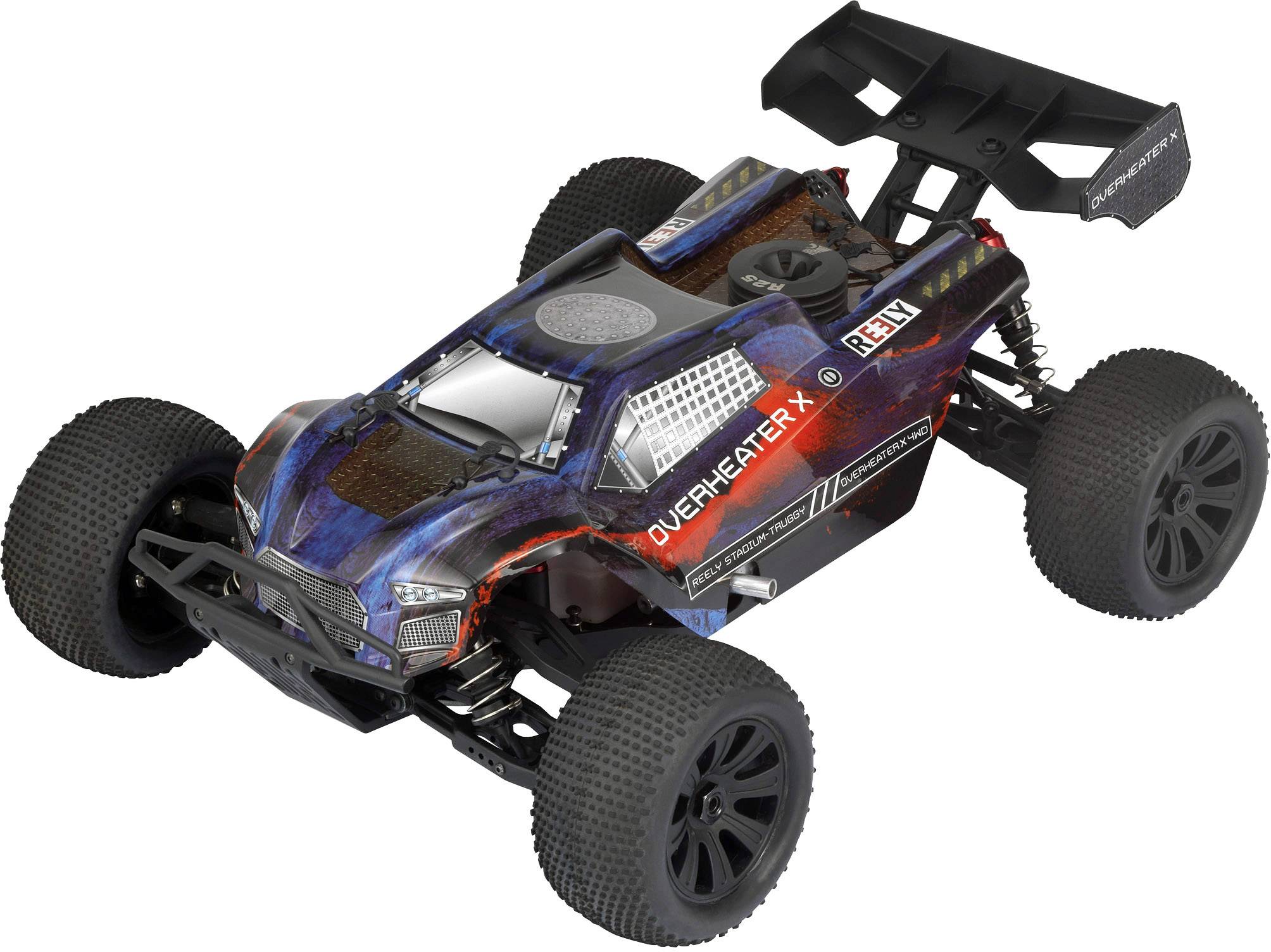 Reely Overheater 1:8 RC Modellauto Nitro Truggy Allradantrieb (4WD) RtR 2,4GHz