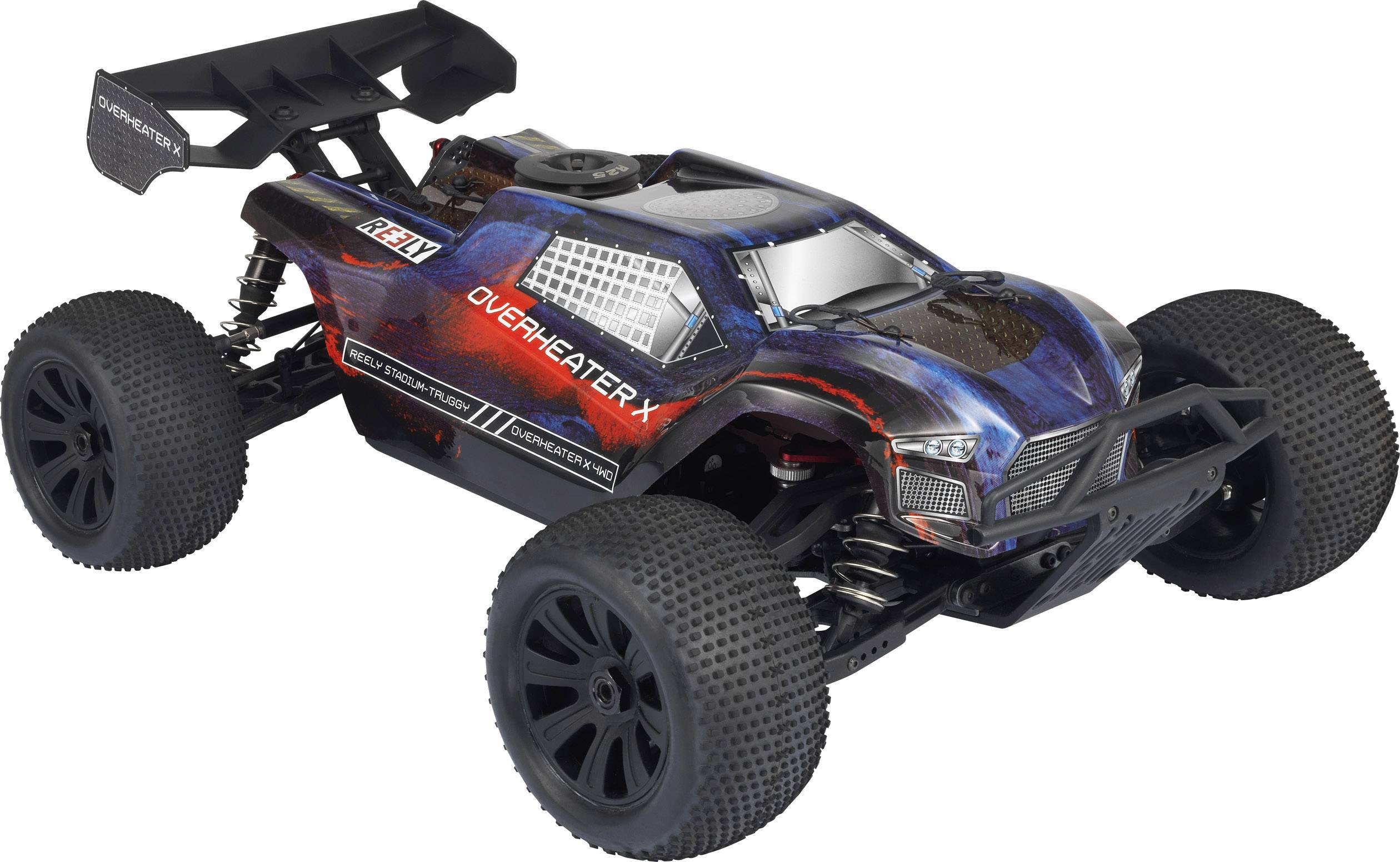 Reely Overheater 1:8 RC Modellauto Nitro Truggy Allradantrieb (4WD) RtR 2,4GHz