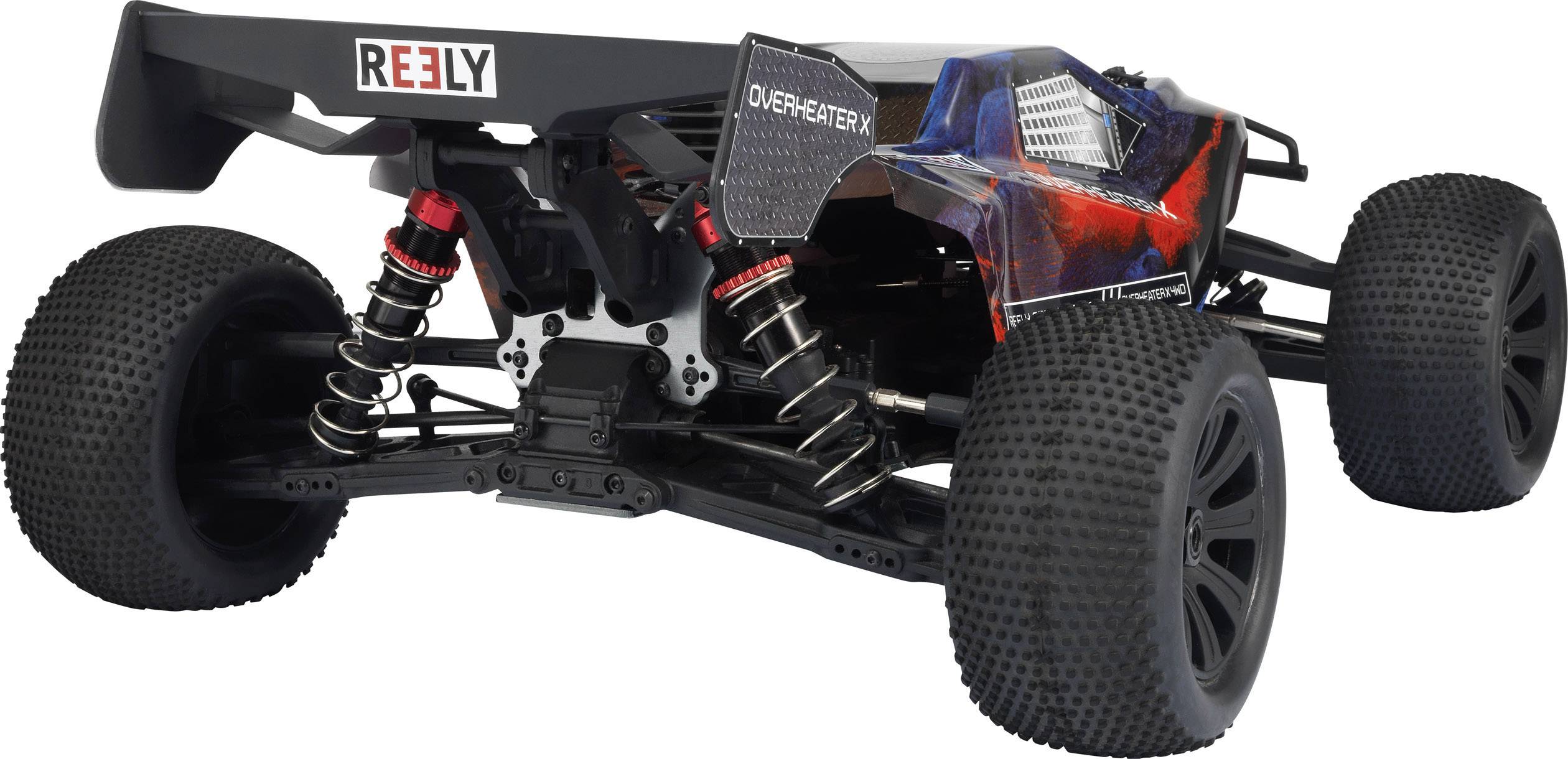 Reely Overheater 1:8 RC Modellauto Nitro Truggy Allradantrieb (4WD) RtR 2,4GHz