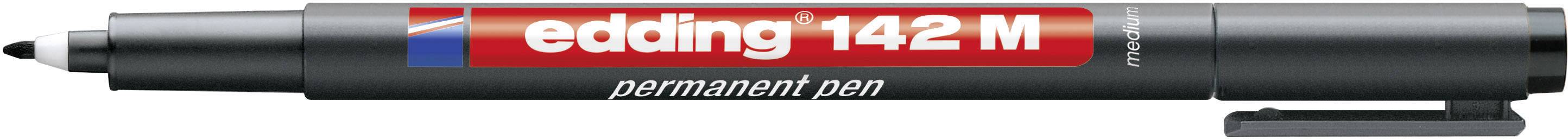 Edding Folienstift 142 M permanent pen 4-142001 Schwarz