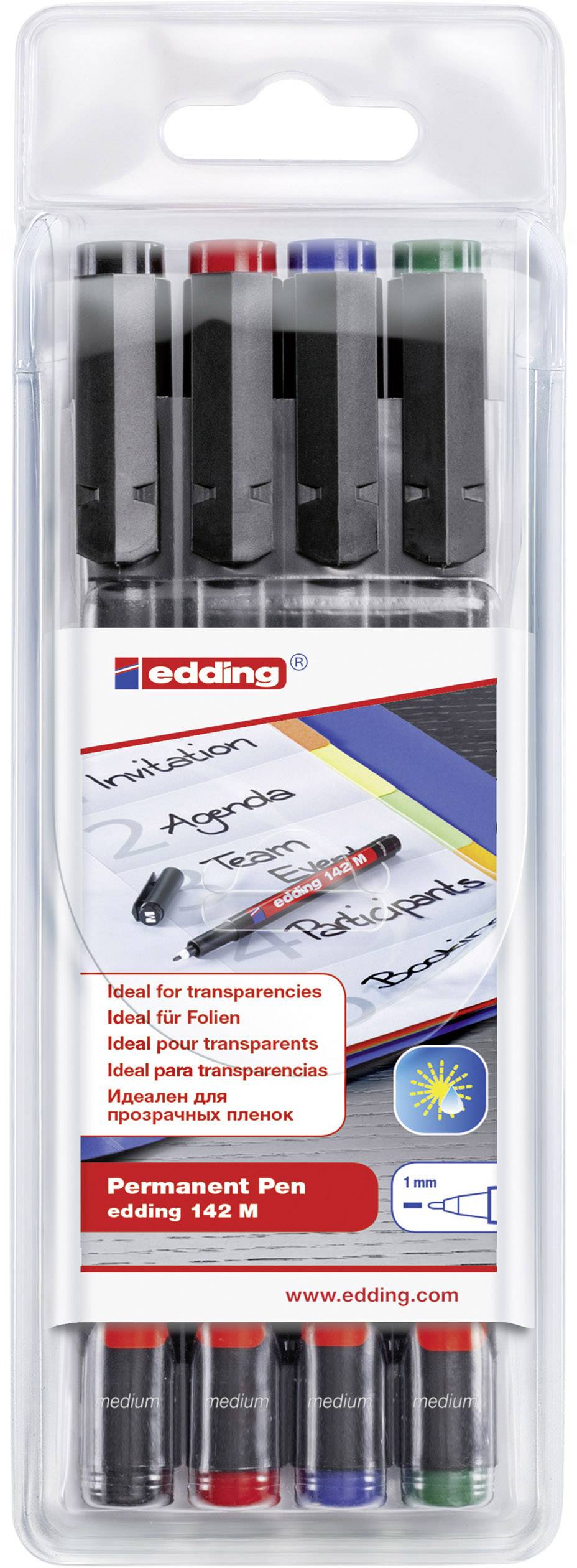 OHP-Marker permanent 1mm sortiert