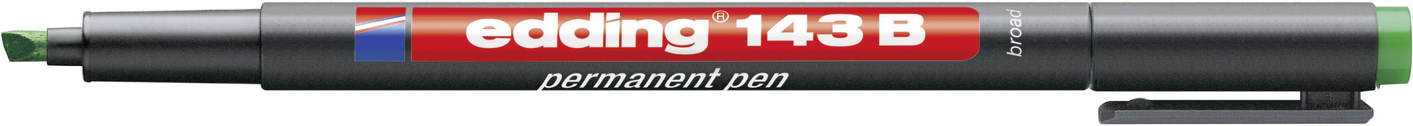 edding 143 B Folienstift 1-3 mm, grün, permanent