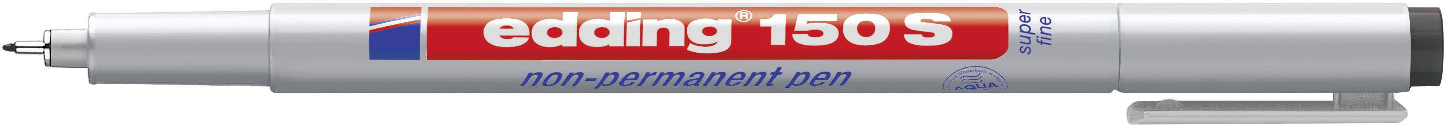 Edding Folienstift 150 S non-permanent pen 4-150001 Schwarz