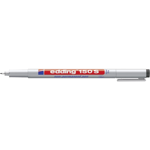 Edding Folienstift 150 S non-permanent pen 4-150001 Schwarz Edding Folienstift 150 S non-permanent pen 4-150001 Schwarz