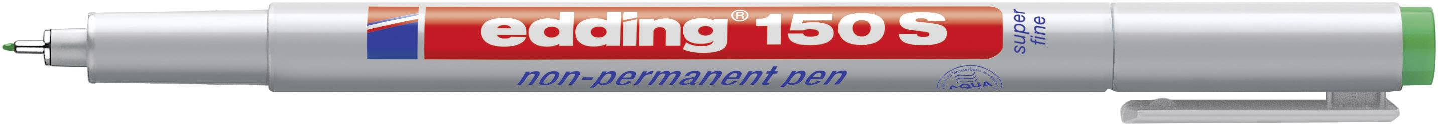 edding 150 S Folienstift 0.3 mm, grün, wasserlöslich